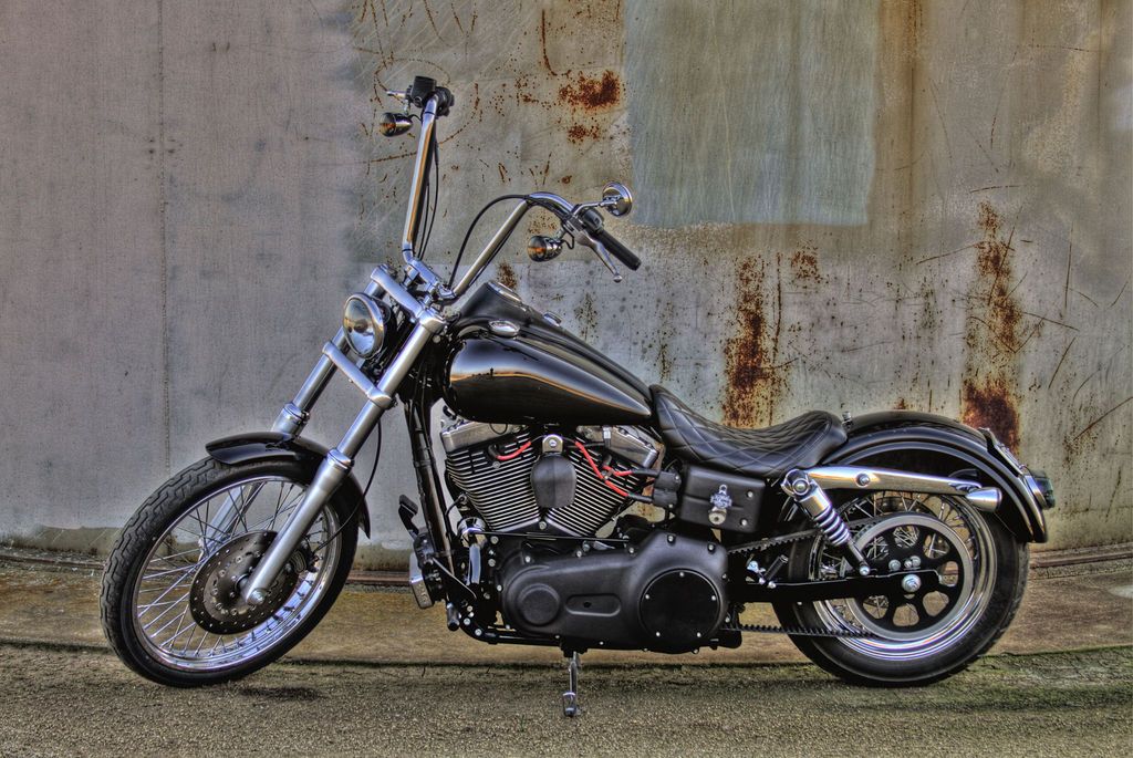 street bob 12 inch apes